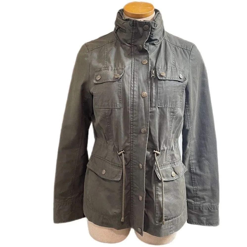 Be Boundless Dark Olive Green Jacket Size Medium